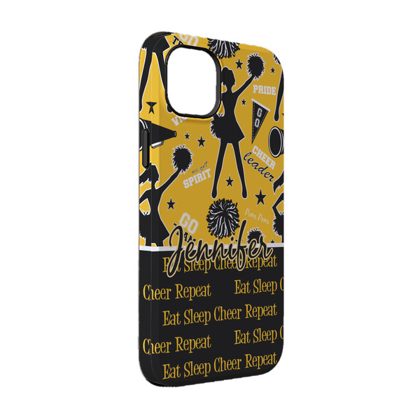 Custom Cheer iPhone Case - Rubber Lined - iPhone 14 (Personalized)