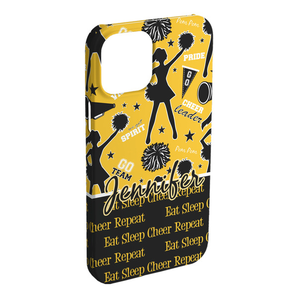 Custom Cheer iPhone Case - Plastic - iPhone 15 Pro Max (Personalized)