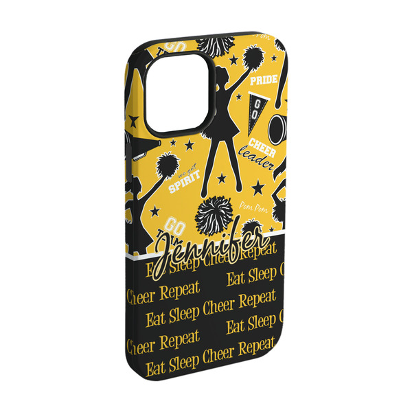 Custom Cheer iPhone Case - Rubber Lined - iPhone 15 (Personalized)