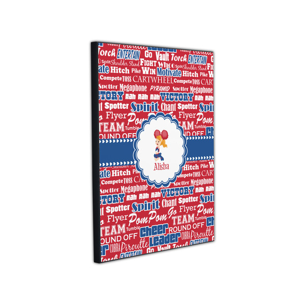 Cheerleader 11x14 Wood Print - Angle View