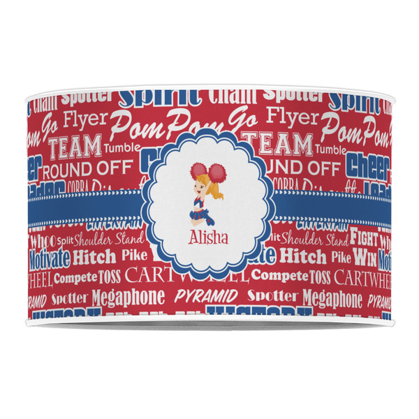 Cheerleader 12" Drum Lampshade - FRONT (Poly Film)