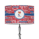 Cheerleader 12" Drum Lamp Shade - Poly-film (Personalized)