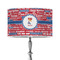 Cheerleader 12" Drum Lampshade - ON STAND (Poly Film)