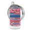 Cheerleader 12 oz Stainless Steel Sippy Cups - FULL (back angle)