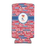 Cheerleader Can Cooler (tall 12 oz) (Personalized)