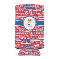 Cheerleader Can Cooler (tall 12 oz) (Personalized)