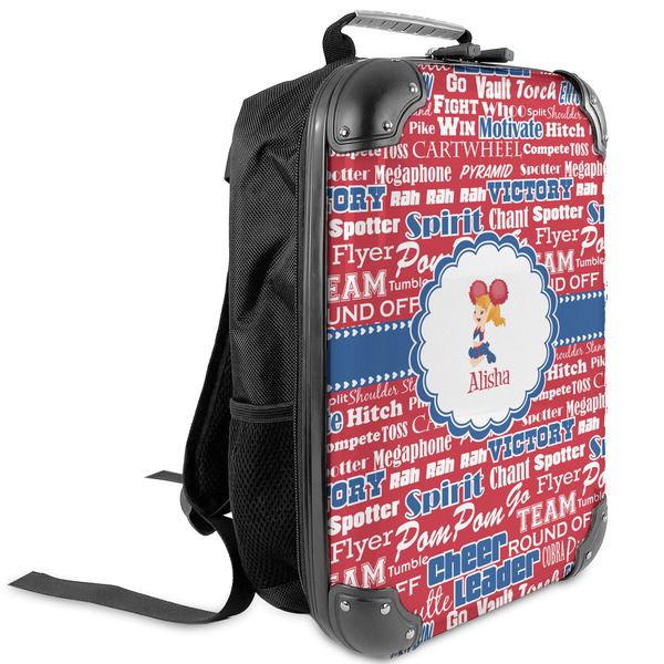 Custom Cheerleader Kids Hard Shell Backpack (Personalized)