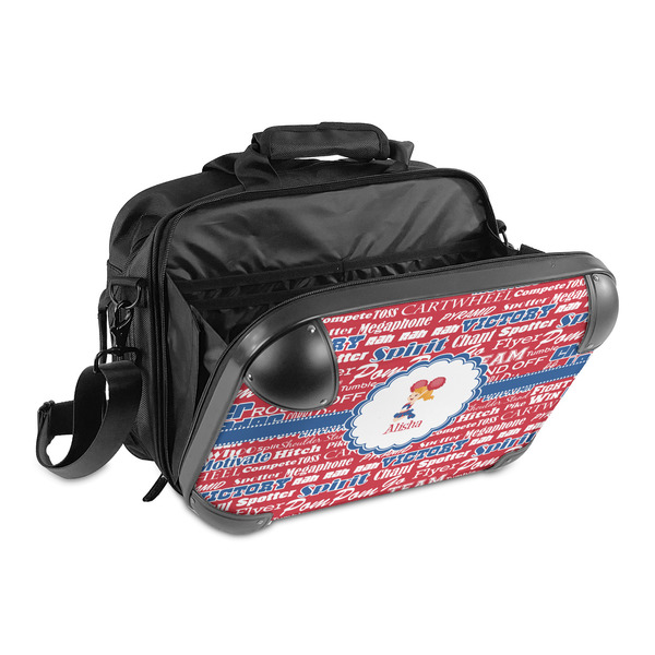 Cheerleader 15" Hard Shell Briefcase - Open