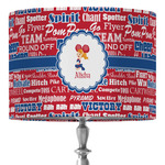 Cheerleader 16" Drum Lamp Shade - Fabric (Personalized)