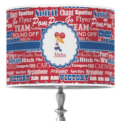 Cheerleader 16" Drum Lamp Shade - Poly-film (Personalized)