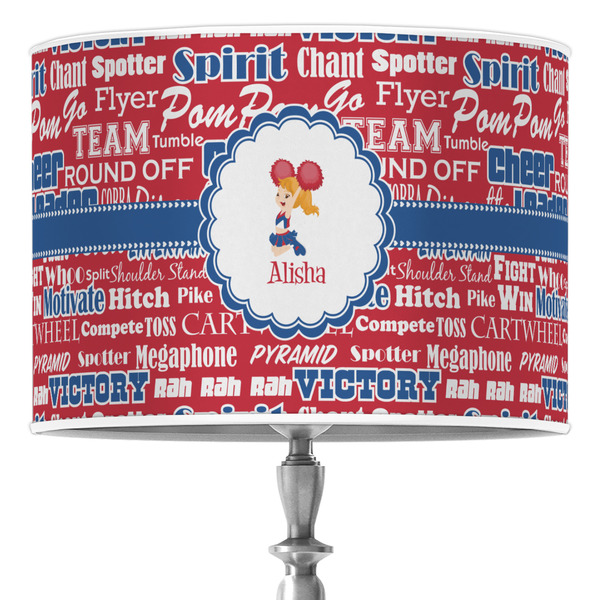 Custom Cheerleader Drum Lamp Shade (Personalized)