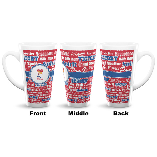 Cheerleader 16 Oz Latte Mug - Approval