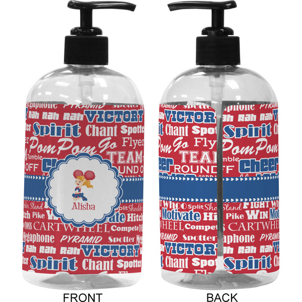 Cheerleader 16 oz Plastic Liquid Dispenser (Approval)