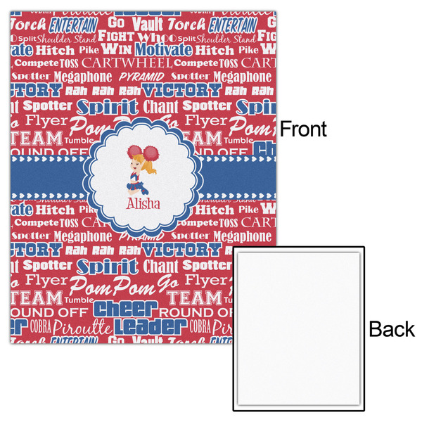 Cheerleader 16x20 - Matte Poster - Front & Back