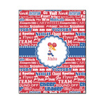 Cheerleader Wood Print - 16x20 (Personalized)