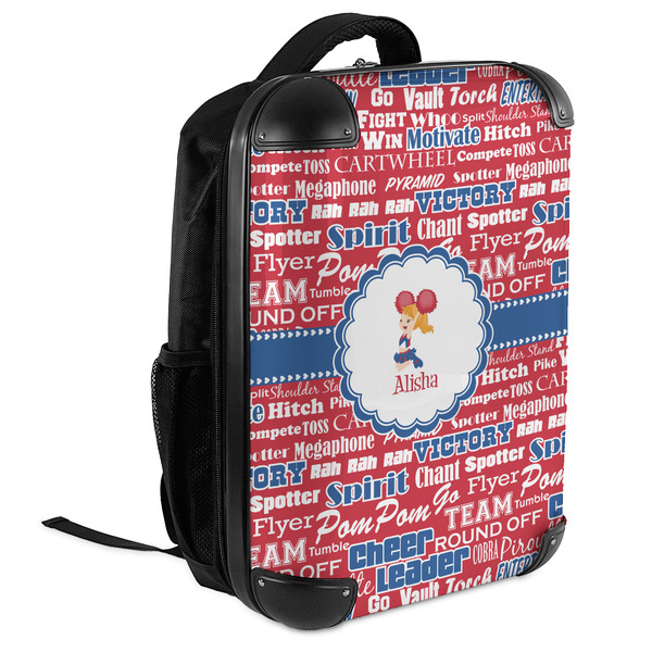 Cheerleader 18" Hard Shell Backpacks - ANGLED VIEW