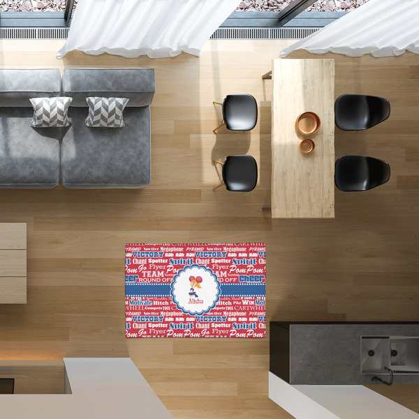 Cheerleader 2'x3' Indoor Area Rugs - IN CONTEXT