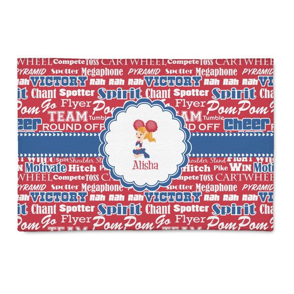Custom Cheerleader 2' x 3' Patio Rug (Personalized)