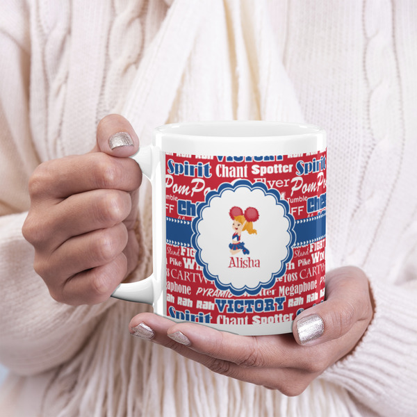 Cheerleader 20oz Coffee Mug - LIFESTYLE