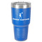 Cheerleader 30 oz Stainless Steel Tumbler - Royal Blue - Single-Sided (Personalized)