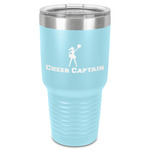 Cheerleader 30 oz Stainless Steel Tumbler - Teal - Single-Sided (Personalized)