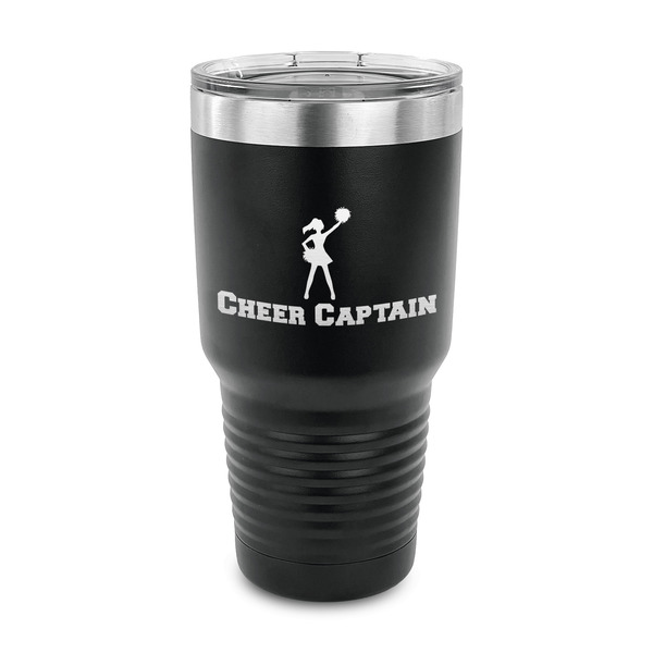 Custom Cheerleader 30 oz Stainless Steel Tumbler (Personalized)