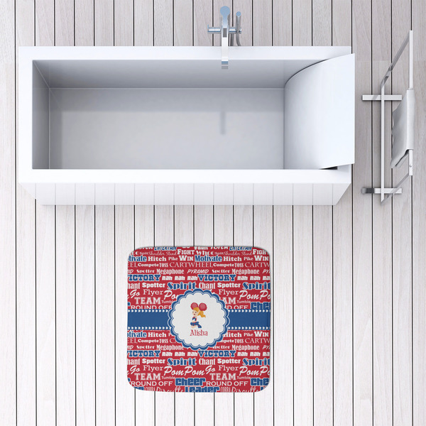 Cheerleader 48x48 Foam Memory Mat - LIFESTYLE