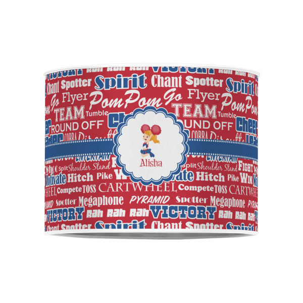 Cheerleader 8" Drum Lampshade - FRONT (Poly Film)