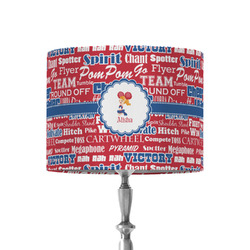 Cheerleader 8" Drum Lamp Shade - Fabric (Personalized)