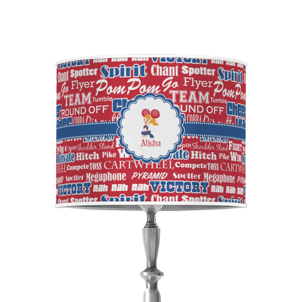 Cheerleader 8" Drum Lampshade - ON STAND (Poly Film)