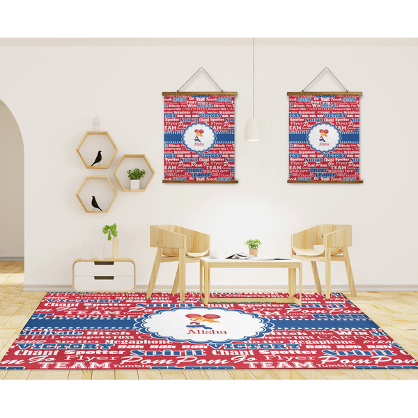 Cheerleader 8'x10' Indoor Area Rugs - IN CONTEXT