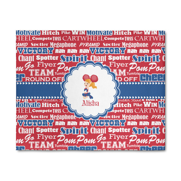 Custom Cheerleader 8' x 10' Indoor Area Rug (Personalized)