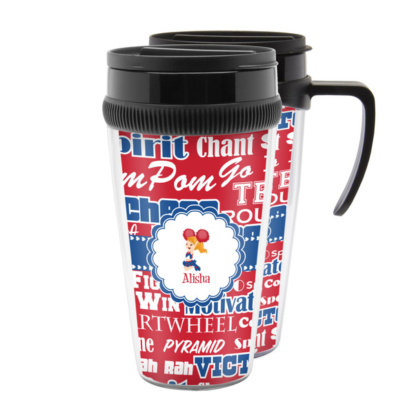 Custom Cheerleader Acrylic Travel Mug (Personalized)
