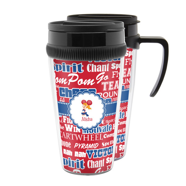 Custom Cheerleader Acrylic Travel Mug (Personalized)