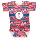 Cheerleader Baby Bodysuit 3-6 (Personalized)