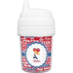 Cheerleader Baby Sippy Cup (Personalized)