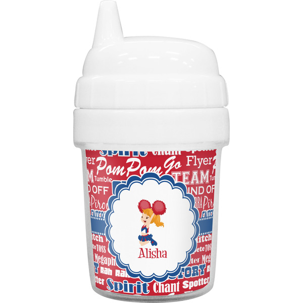 Custom Cheerleader Baby Sippy Cup (Personalized)