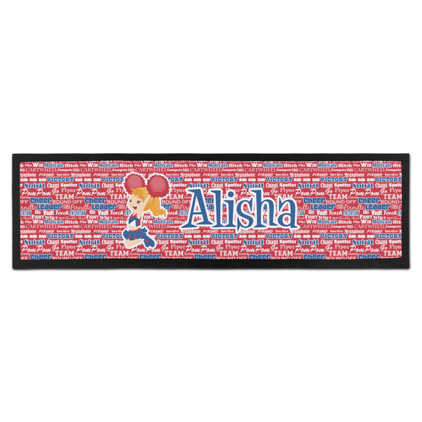 Custom Cheerleader Bar Mat - Large (Personalized)