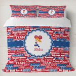 Cheerleader Duvet Cover Set - King (Personalized)
