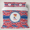 Cheerleader Duvet Cover Set - King (Personalized)