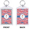Cheerleader Bling Keychain (Front + Back)