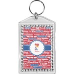 Cheerleader Bling Keychain (Personalized)
