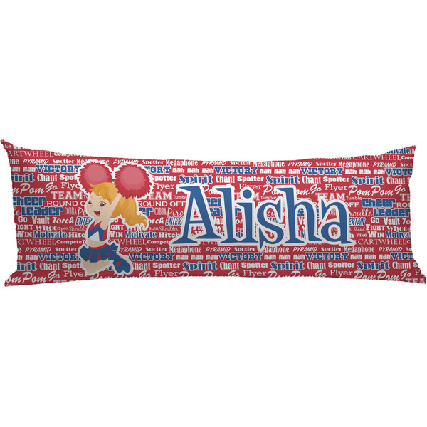 Custom Cheerleader Body Pillow Case (Personalized)