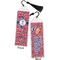 Cheerleader Bookmark with tassel - Front and Back