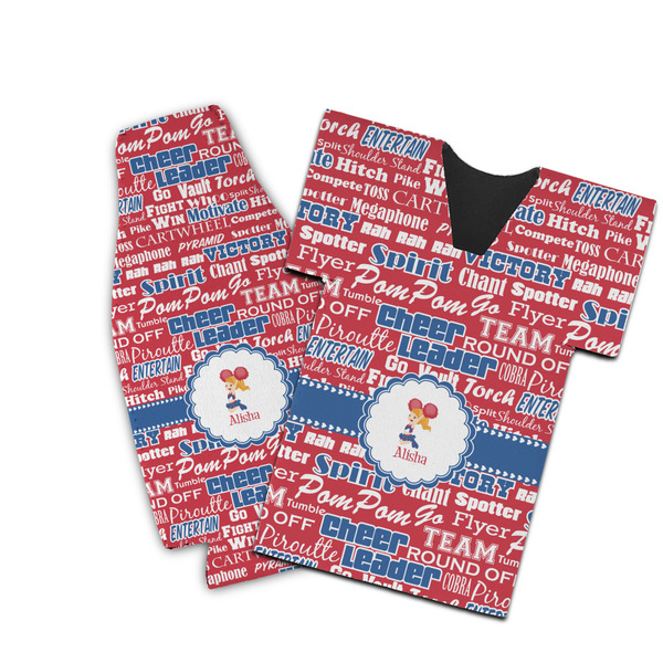 Custom Cheerleader Bottle Cooler (Personalized)