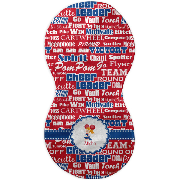 Cheerleader Burp Peanut Shaped Flat