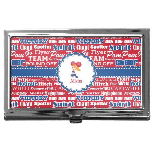 Custom Cheerleader Business Card Case