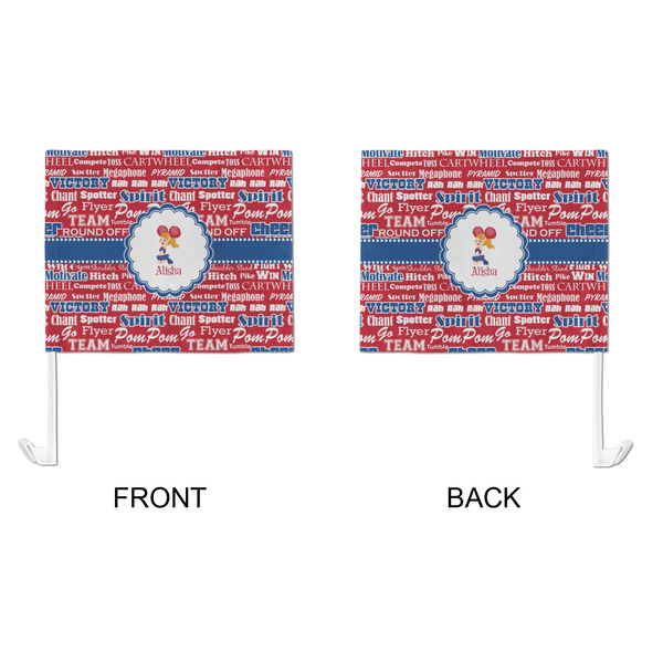 Cheerleader Car Flag - Large - APPROVAL