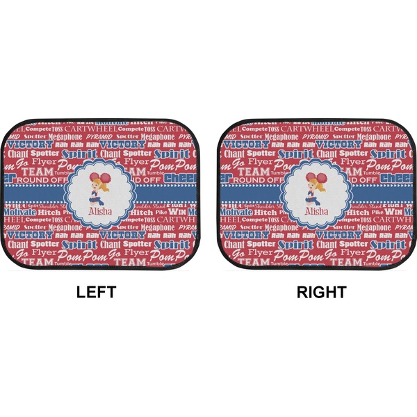 Cheerleader Car Floor Mats (Back Seat) (Approval)