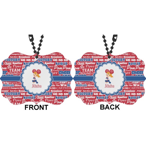 Cheerleader Car Ornament (Approval)
